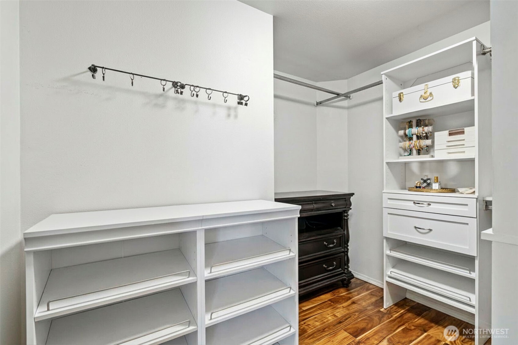 140 Garrett Loop Chehalis, WA 98532 - Photo 22 of 38 a view of walk in closet with clothes and shoes