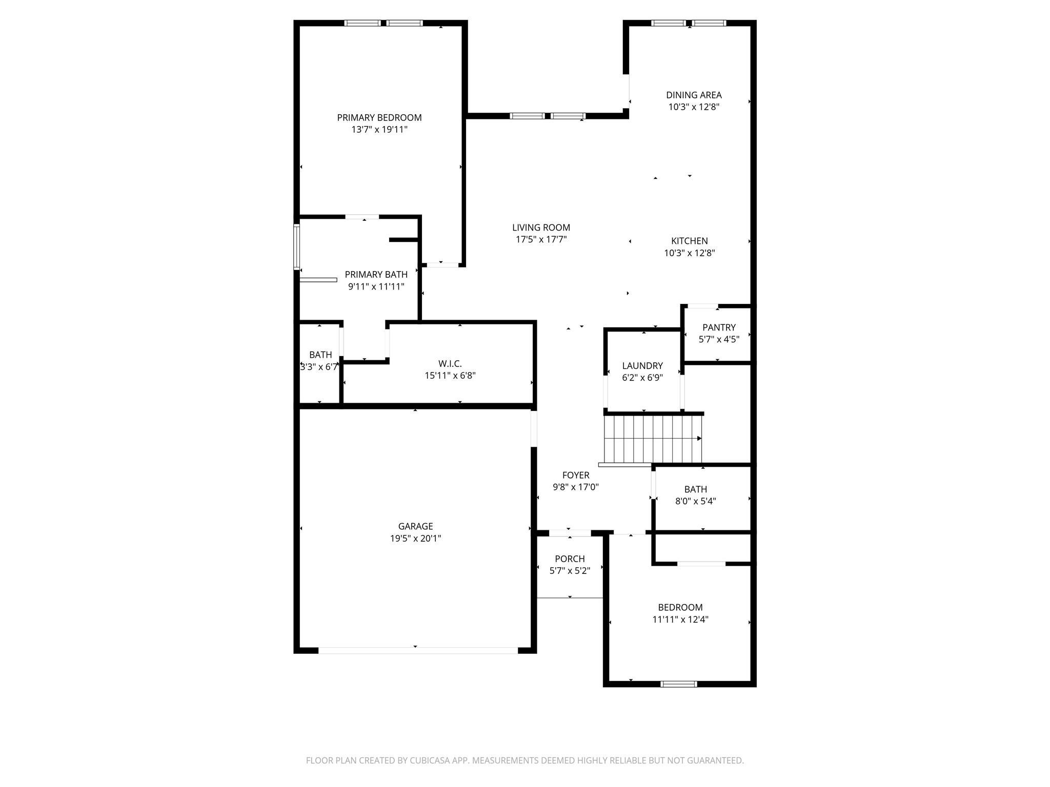 17719 Winfall Drive Crosby, TX 77532 - Photo 45 of 47 First floor plan.