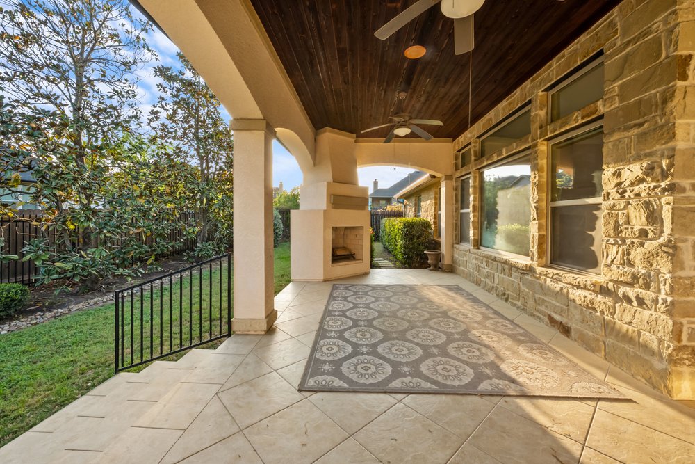 1589 Cool Spring Way Austin, TX 78737 - Photo 26 of 32 The oversized back patio.