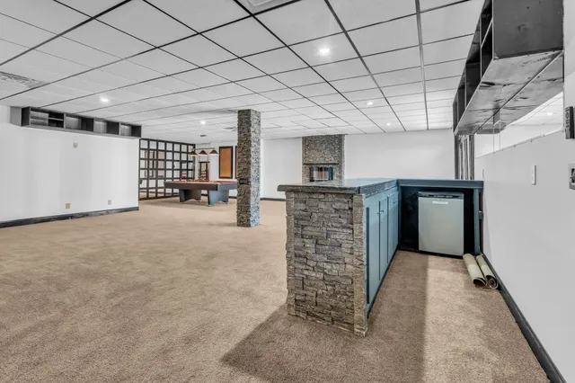 a view of storage and utility room