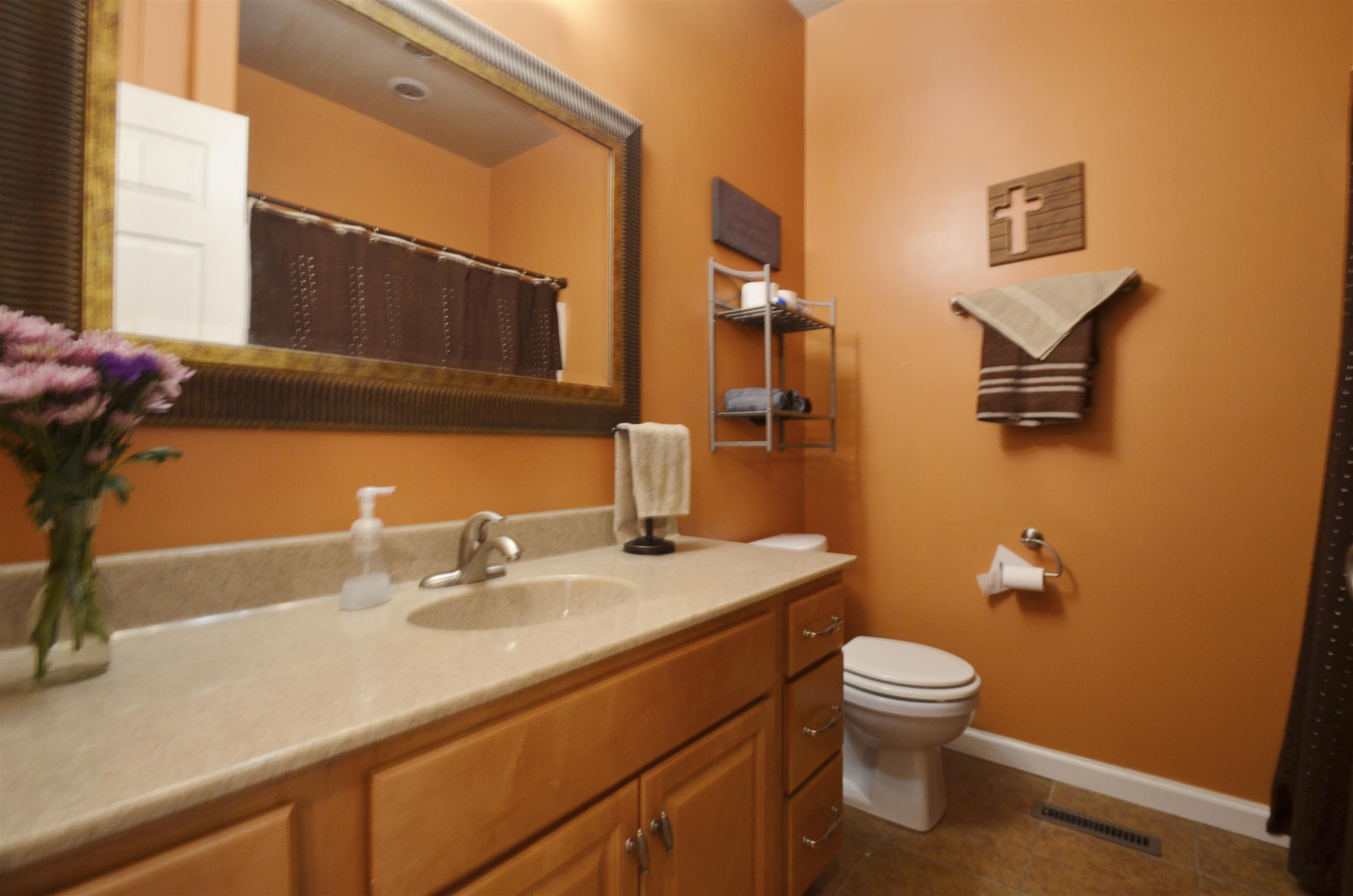 391 Vesta Road Lebanon, TN 37090 - Photo 17 of 24 a bathroom with a sink toilet and mirror