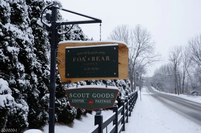 a sign on the side of a building