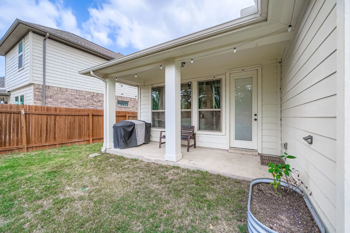 324 Clear Frk Loop Liberty Hill, TX 78642 - Photo 25 of 28 a view of a house with backyard