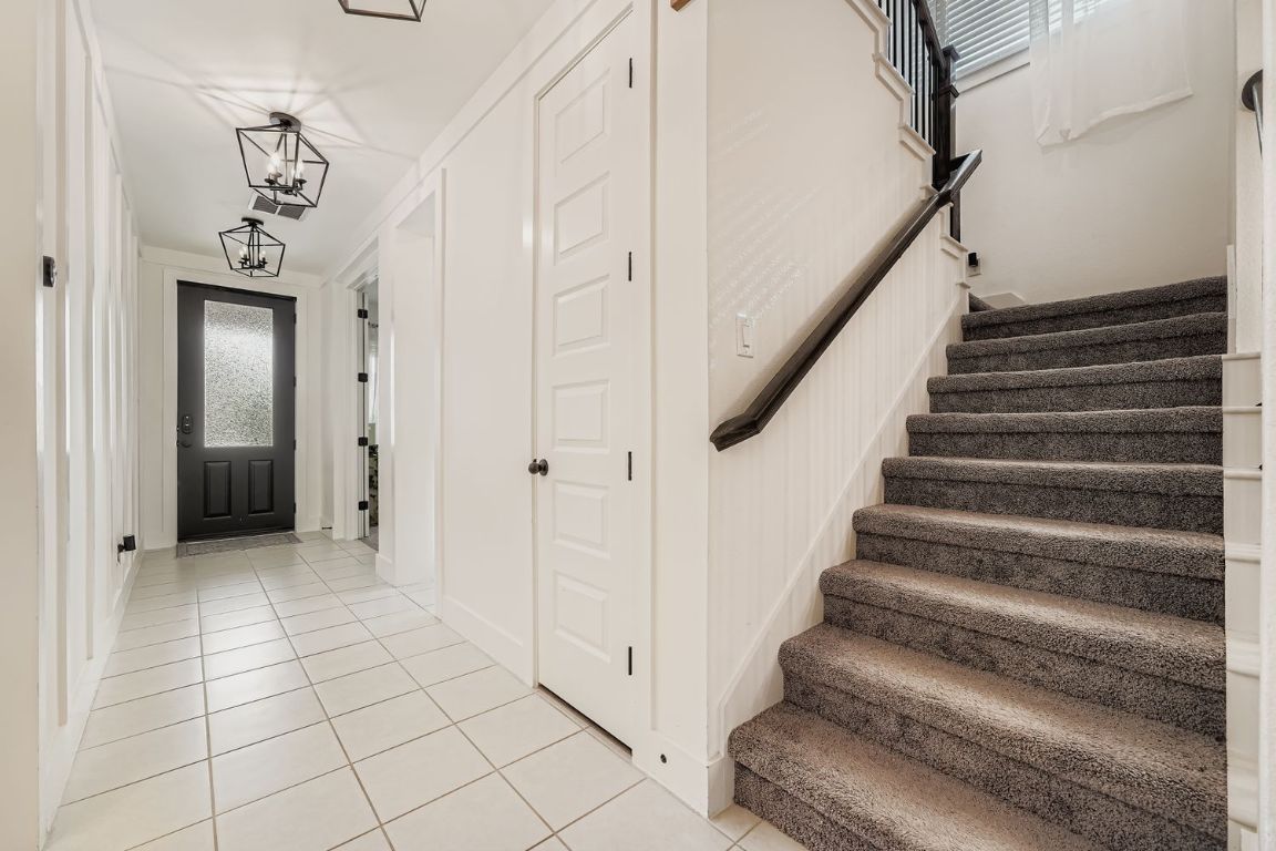 324 Clear Frk Loop Liberty Hill, TX 78642 - Photo 4 of 28 a view of an entryway with staircase