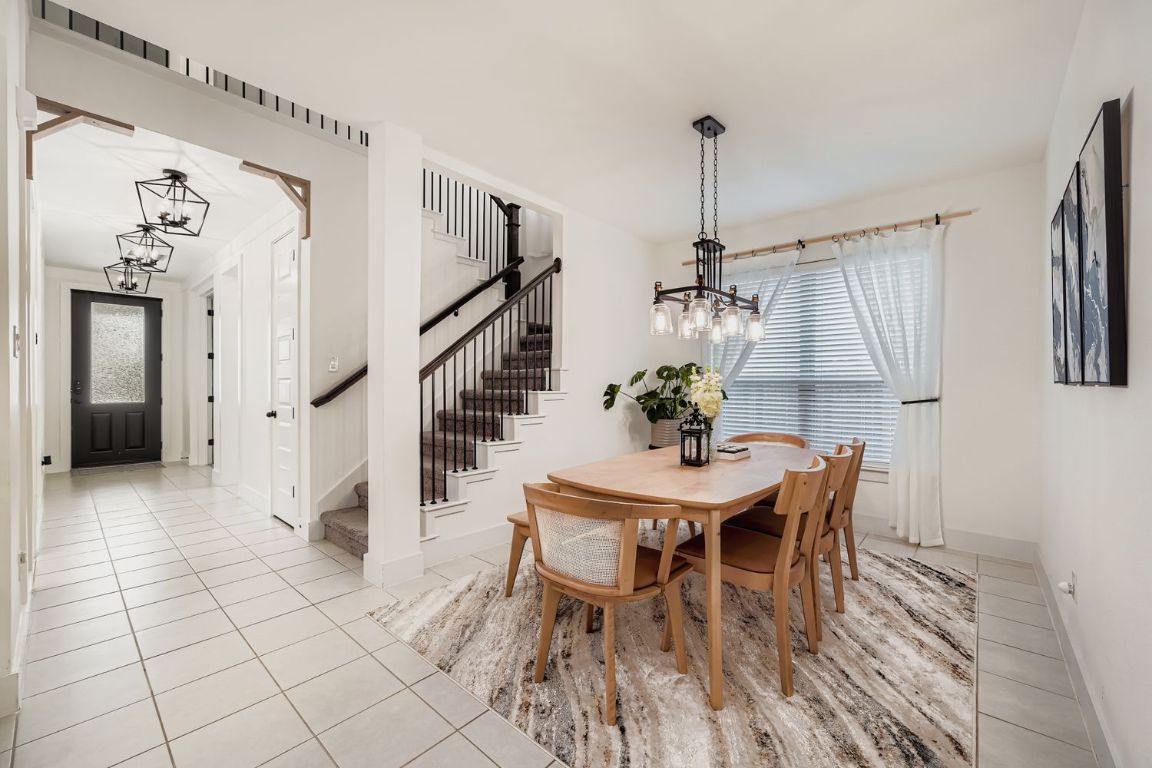 324 Clear Frk Loop Liberty Hill, TX 78642 - Photo 8 of 28 a view of a dining room with furniture