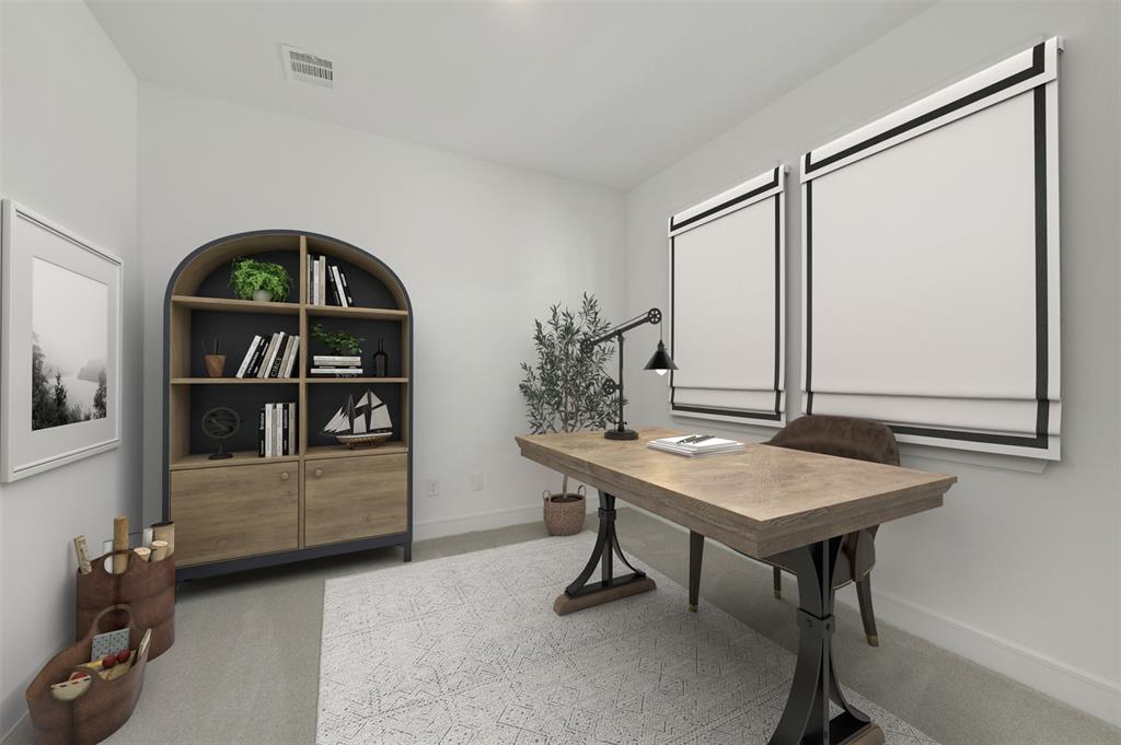 1014 Butterfly Lane Justin, TX 76247 - Photo 16 of 40 a workspace with furniture and window