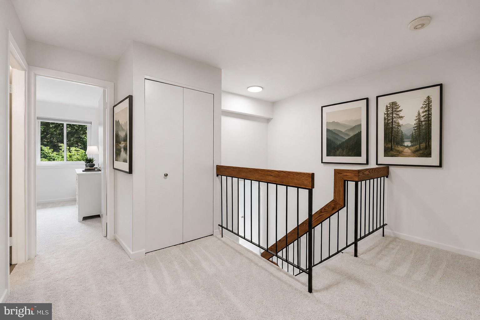 12023 Insha Court Reston, VA 20191 - Photo 37 of 52 a view of a hallway with entryway and windows