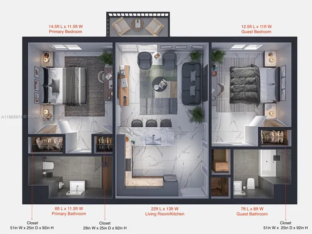 $3,000 | 840 Northeast 130th Street, Unit 405, North Miami, FL 33161