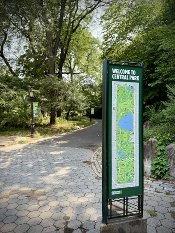 a sign that is on the side of a road