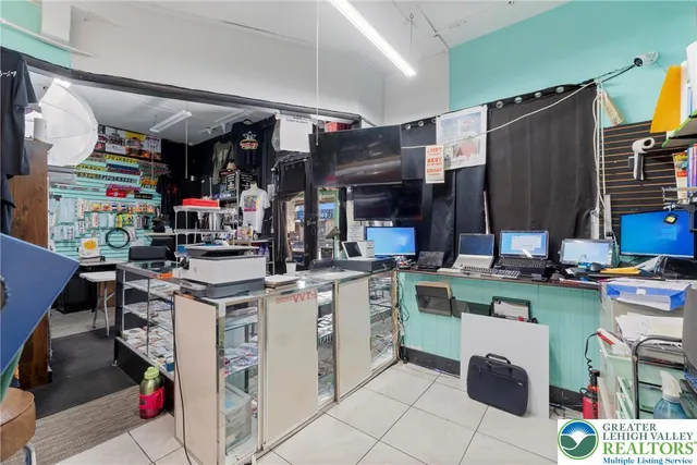 a view of an entryway with staircase