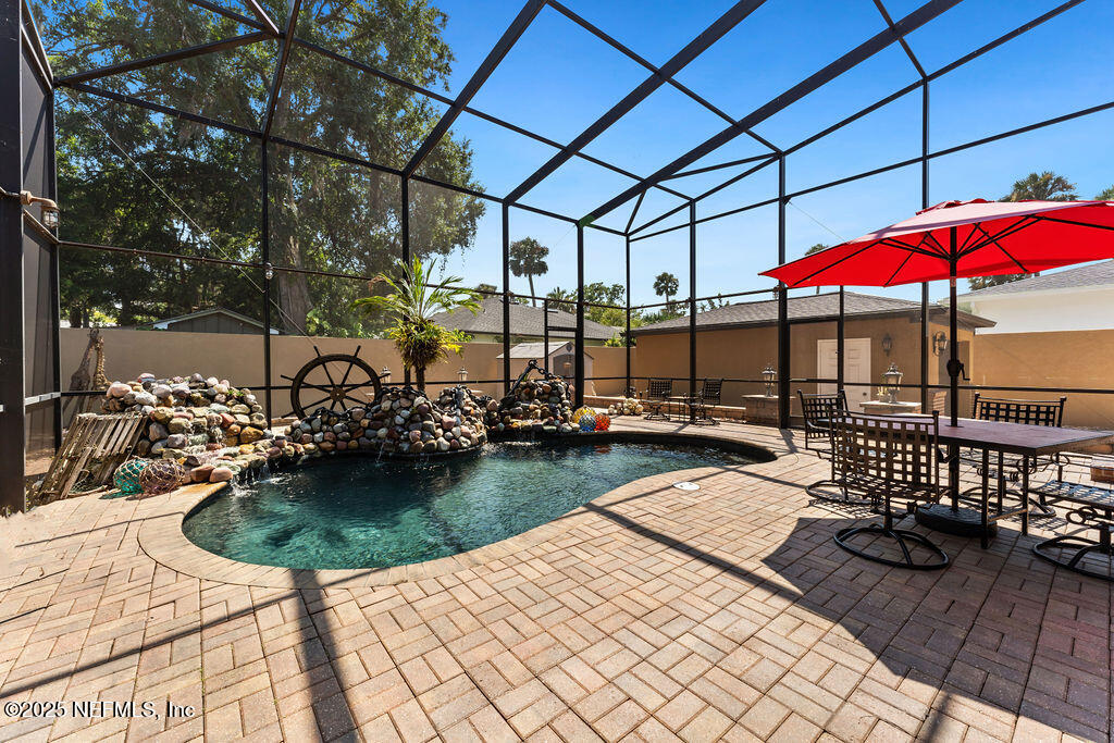 43 Valencia Street St. Augustine, FL 32084 - Photo 20 of 48 a view of swimming pool with patio