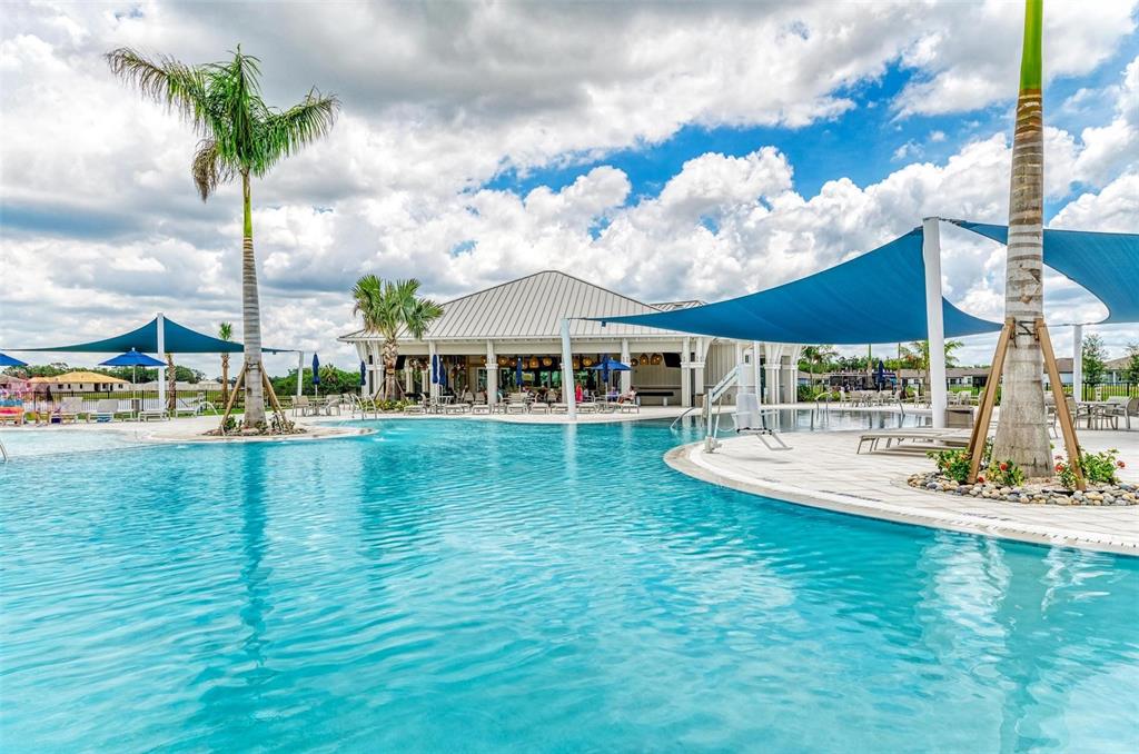 9272 Ballaster Pointe Loop Parrish, FL 34221 - Photo 55 of 79 a view of a house with a swimming pool