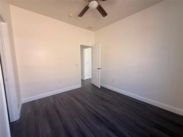 wooden floor in an empty room