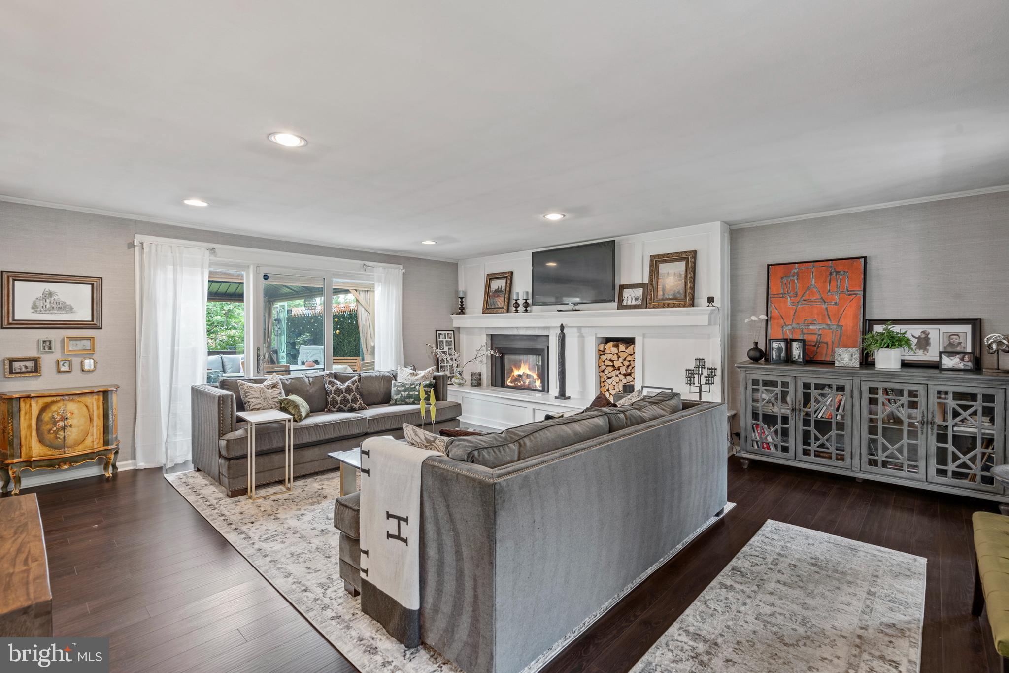 1179 Lafayette Road Wayne, PA 19087 - Photo 19 of 67 a living room with furniture and a flat screen tv