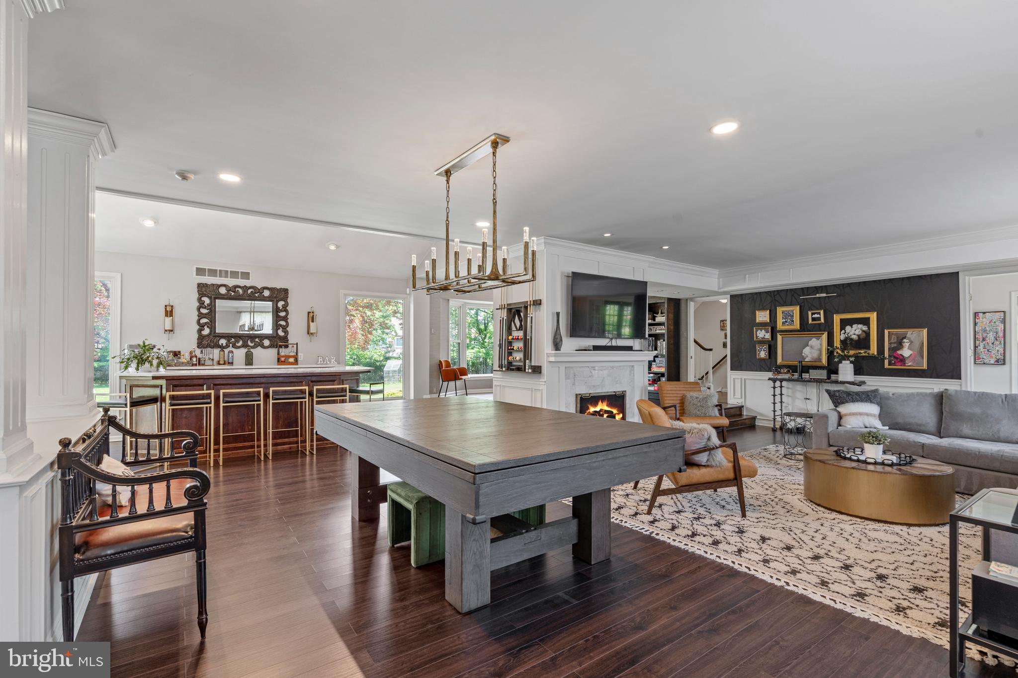 1179 Lafayette Road Wayne, PA 19087 - Photo 2 of 67 a living room with furniture a table and chairs