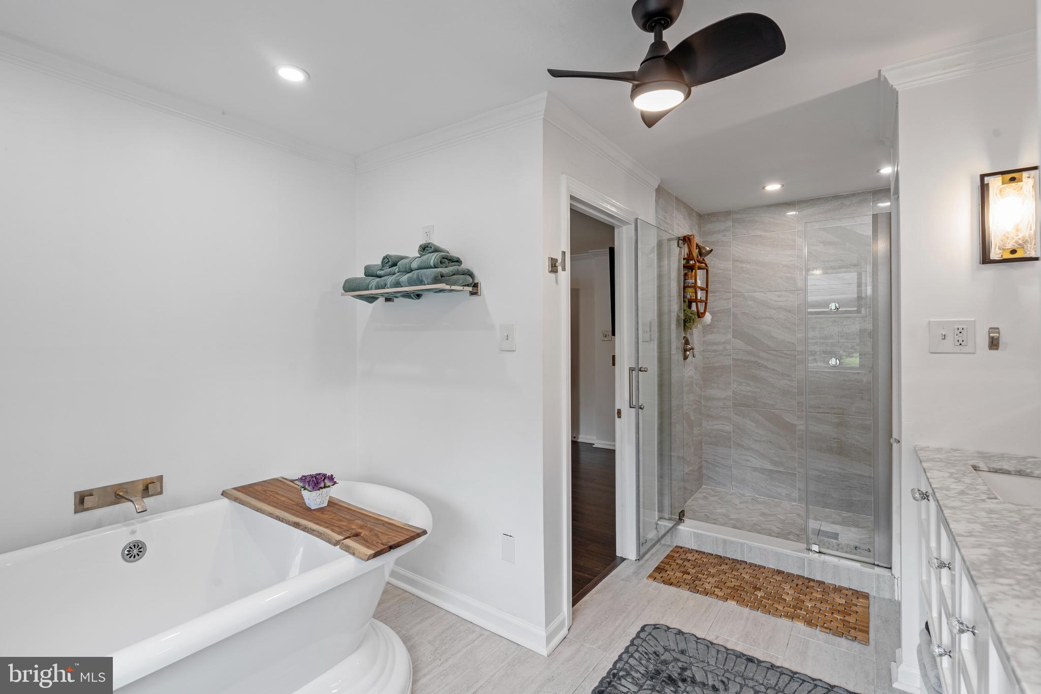 1179 Lafayette Road Wayne, PA 19087 - Photo 29 of 67 a bathroom with a tub and shower