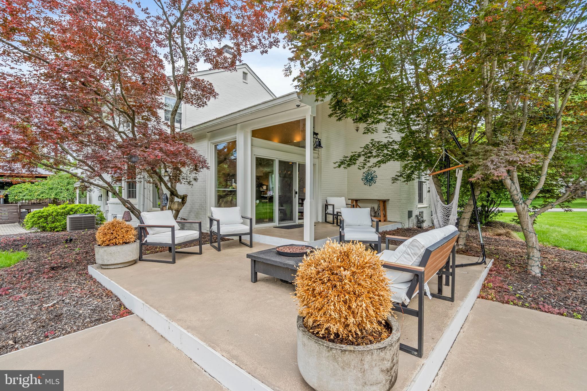 1179 Lafayette Road Wayne, PA 19087 - Photo 39 of 67 a view of a house with backyard sitting area and garden