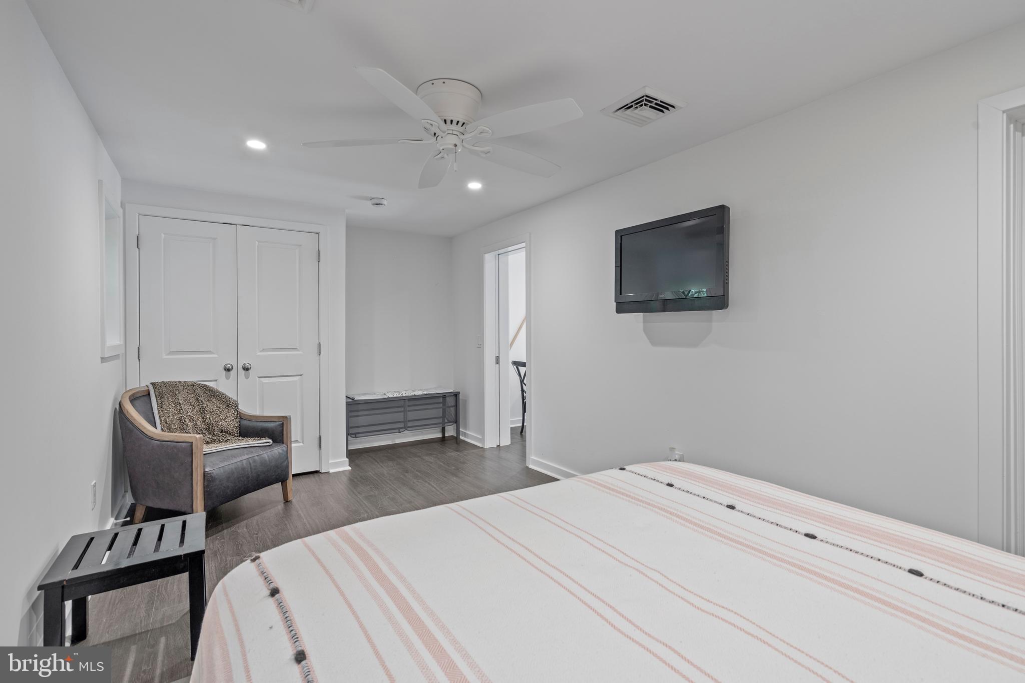 1179 Lafayette Road Wayne, PA 19087 - Photo 49 of 67 a bedroom with a bed and a flat screen tv