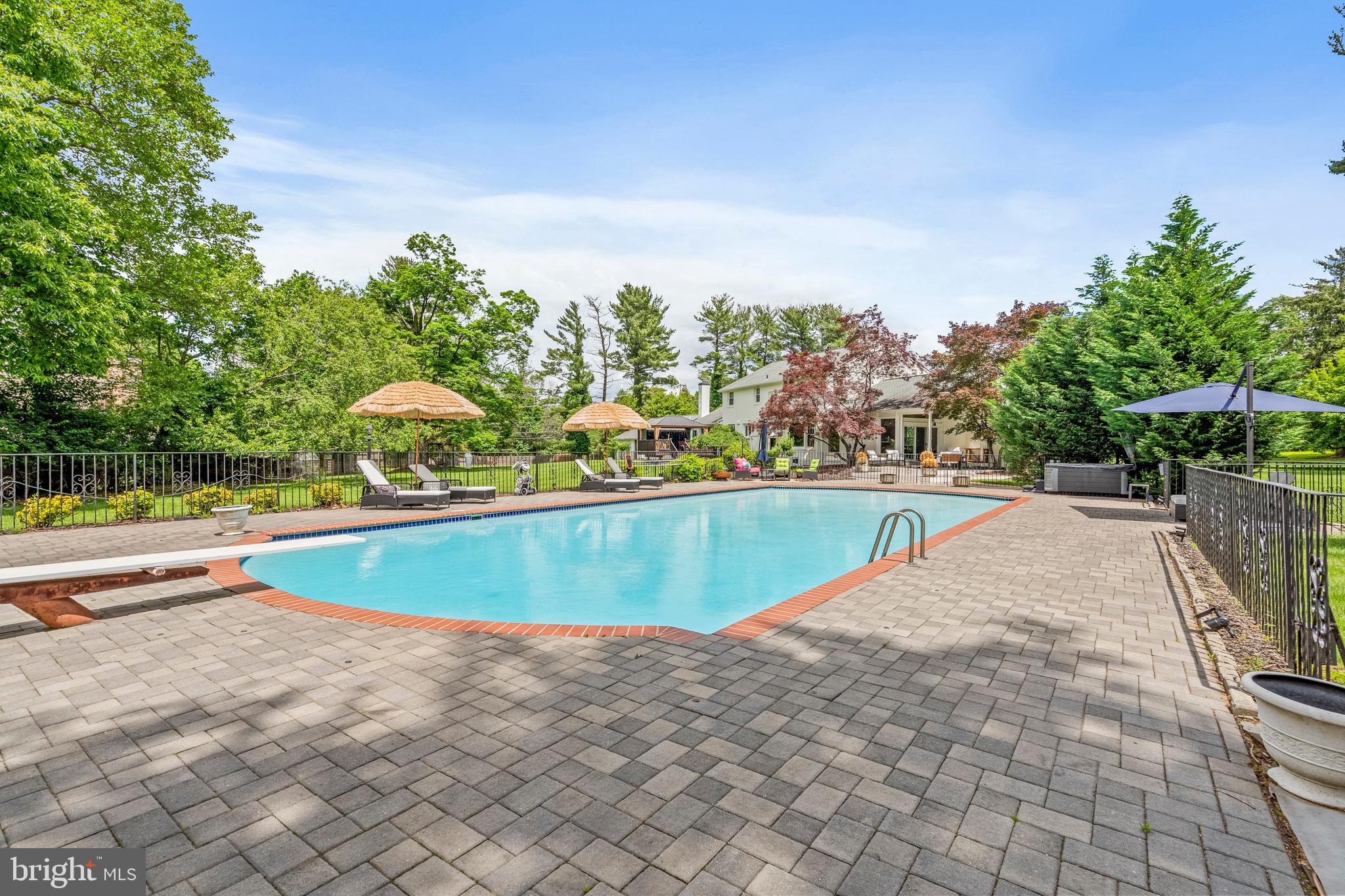 1179 Lafayette Road Wayne, PA 19087 - Photo 51 of 67 a view of a swimming pool and an outdoor space