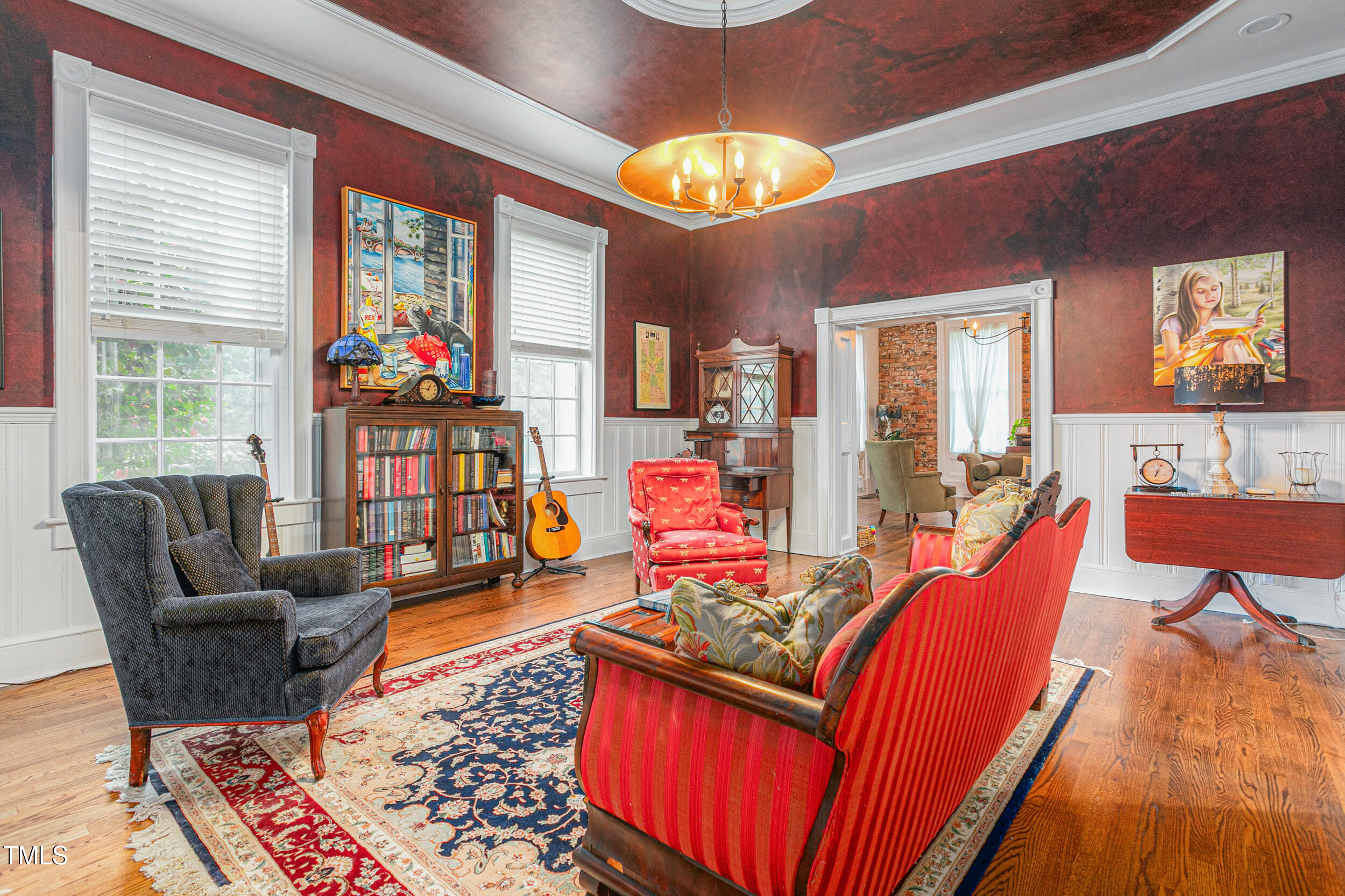3542 Bason Road Mebane, NC 27302 - Photo 31 of 39 a living room filled with furniture windows and a table