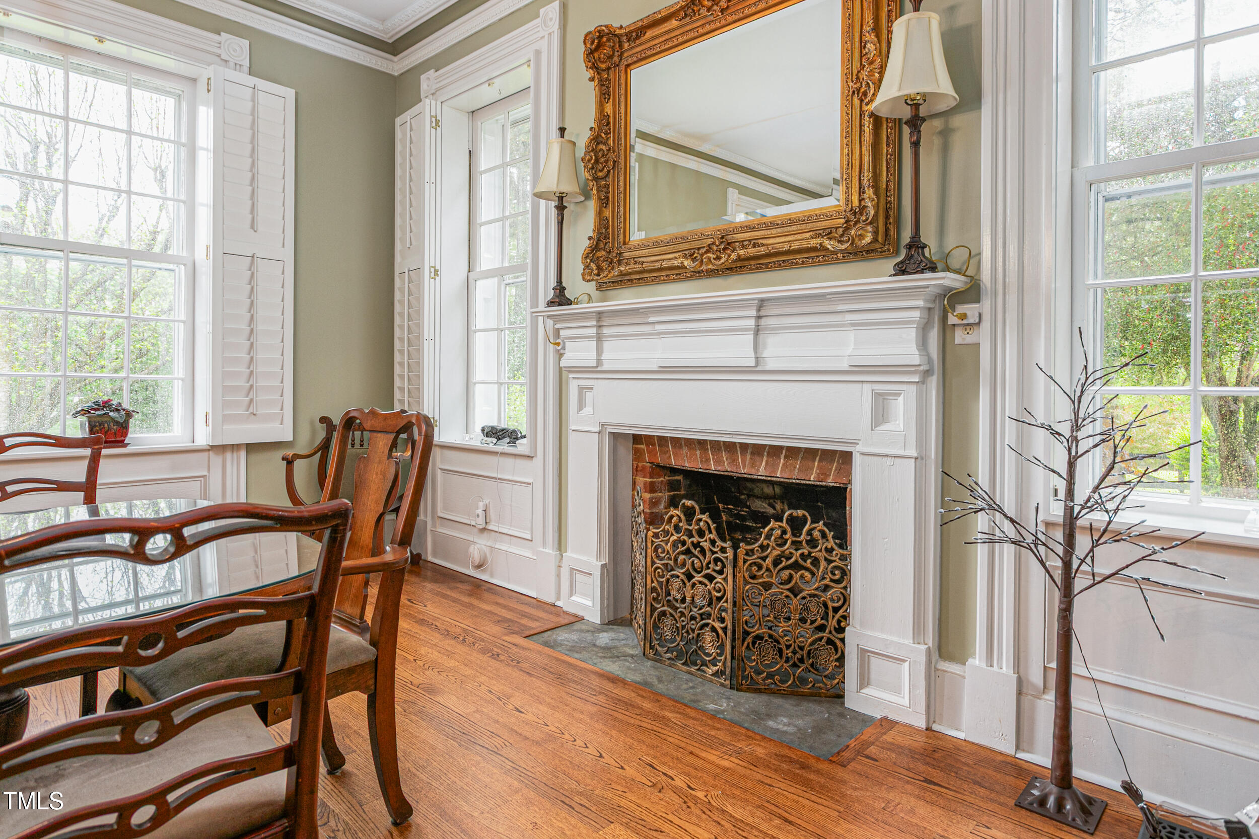 3542 Bason Road Mebane, NC 27302 - Photo 10 of 39 a living room with furniture and a fireplace
