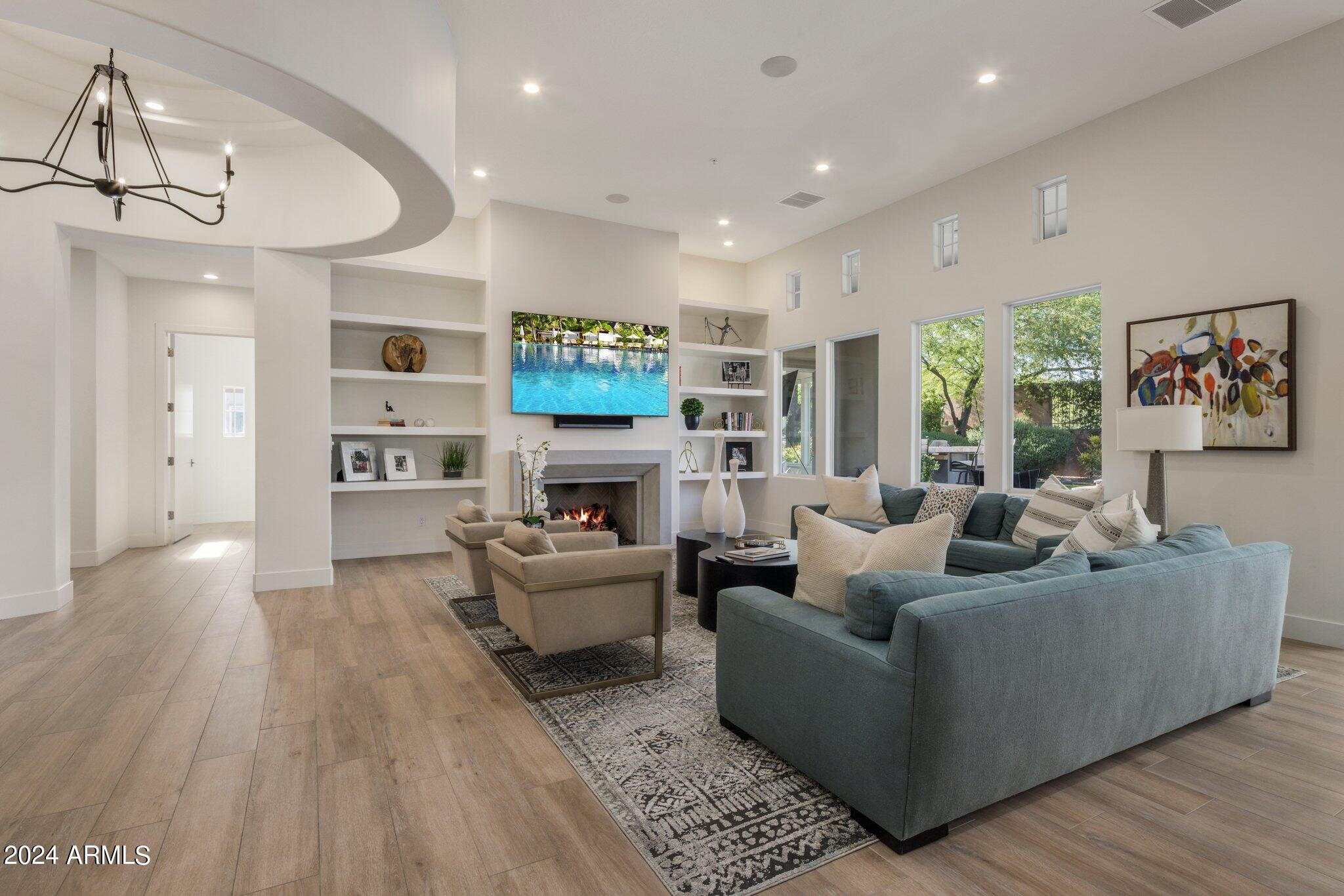 9528 East Mountain Spring Road Scottsdale, AZ 85255 - Photo 5 of 41 Great Room