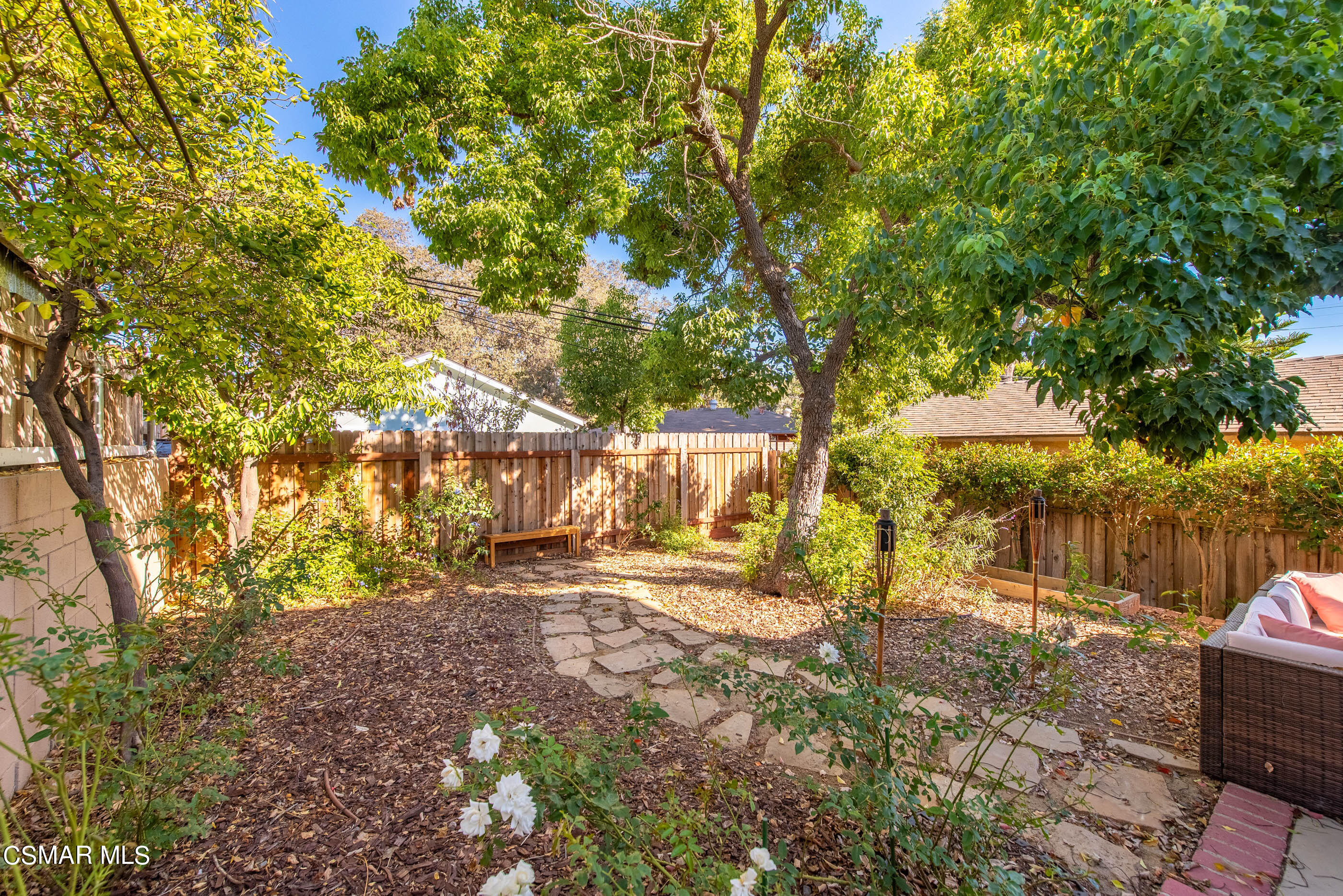 608 Hodencamp Road Thousand Oaks, CA 91360 - Photo 21 of 24 a view of a yard with plants and trees