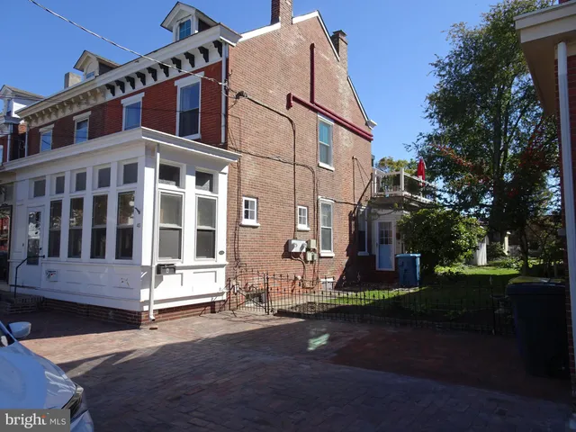 a view of a building with street