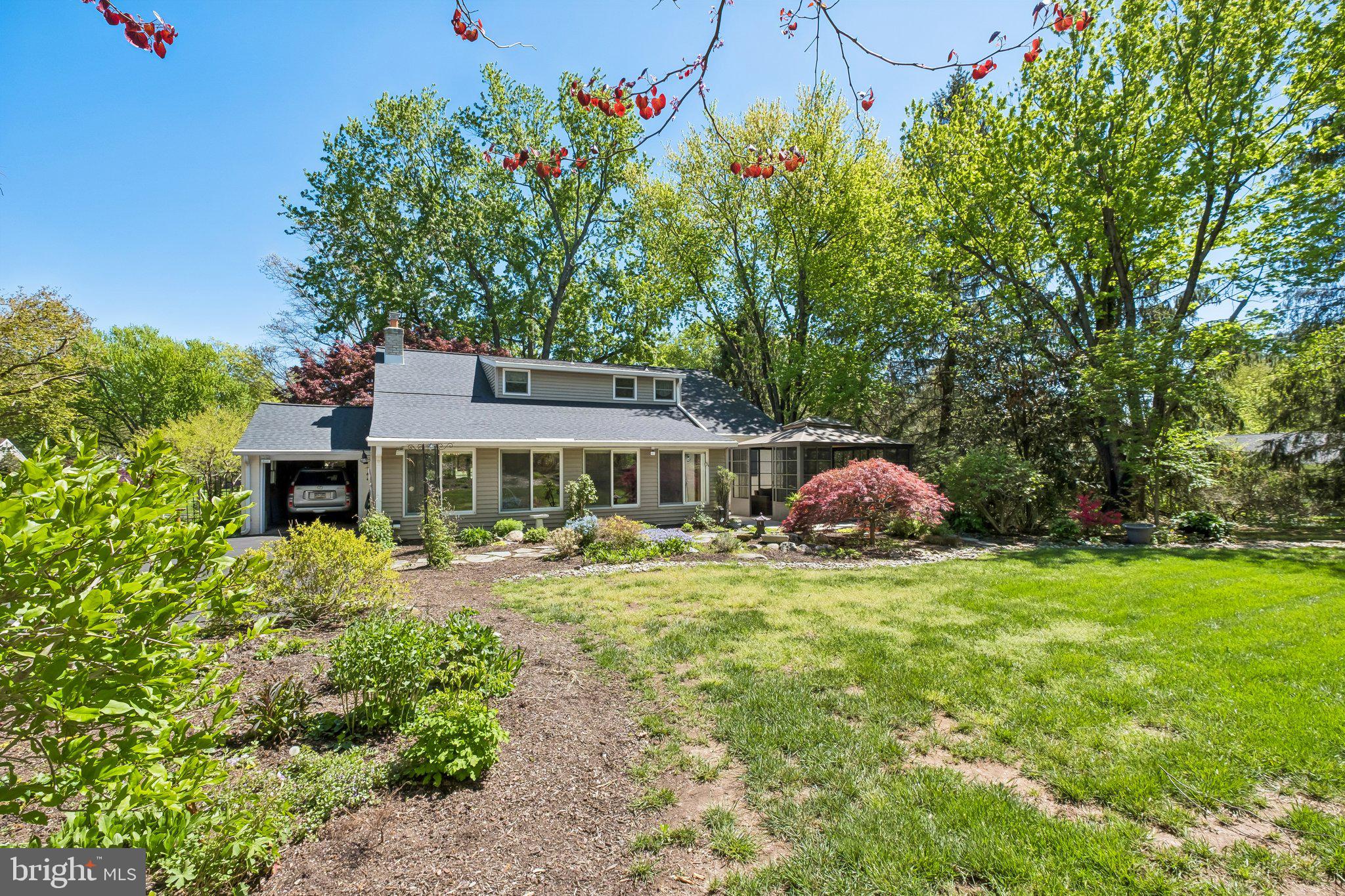 713 Alene Road Ambler, PA 19002 - Photo 34 of 40 a front view of a house with garden