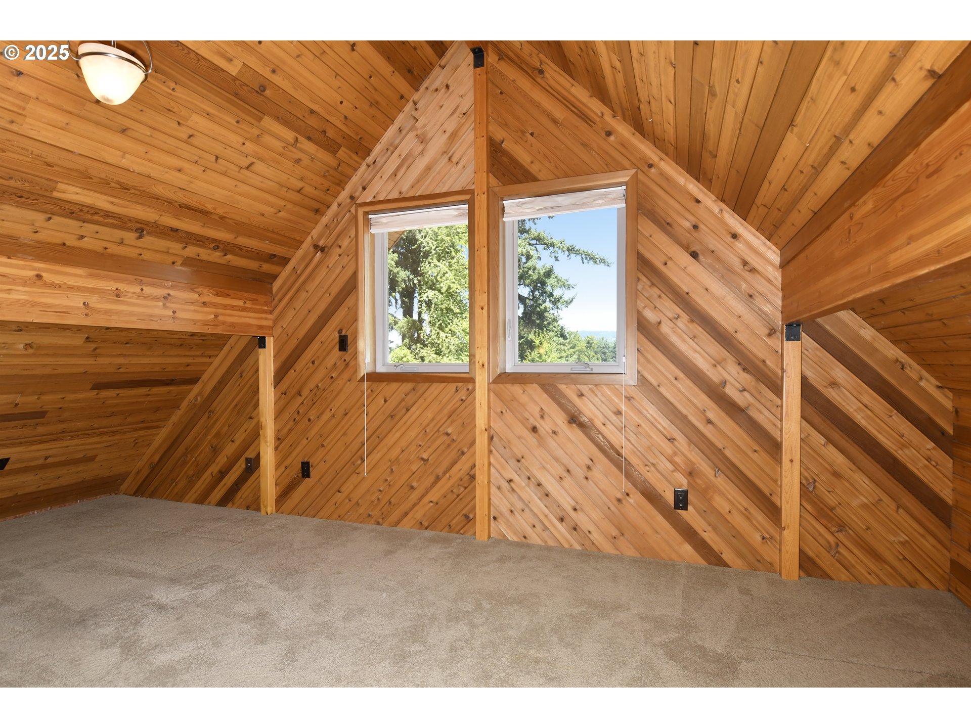 8325 Northeast Dog Ridge Road Newberg, OR 97132 - Photo 17 of 41 a view of an empty room with a window