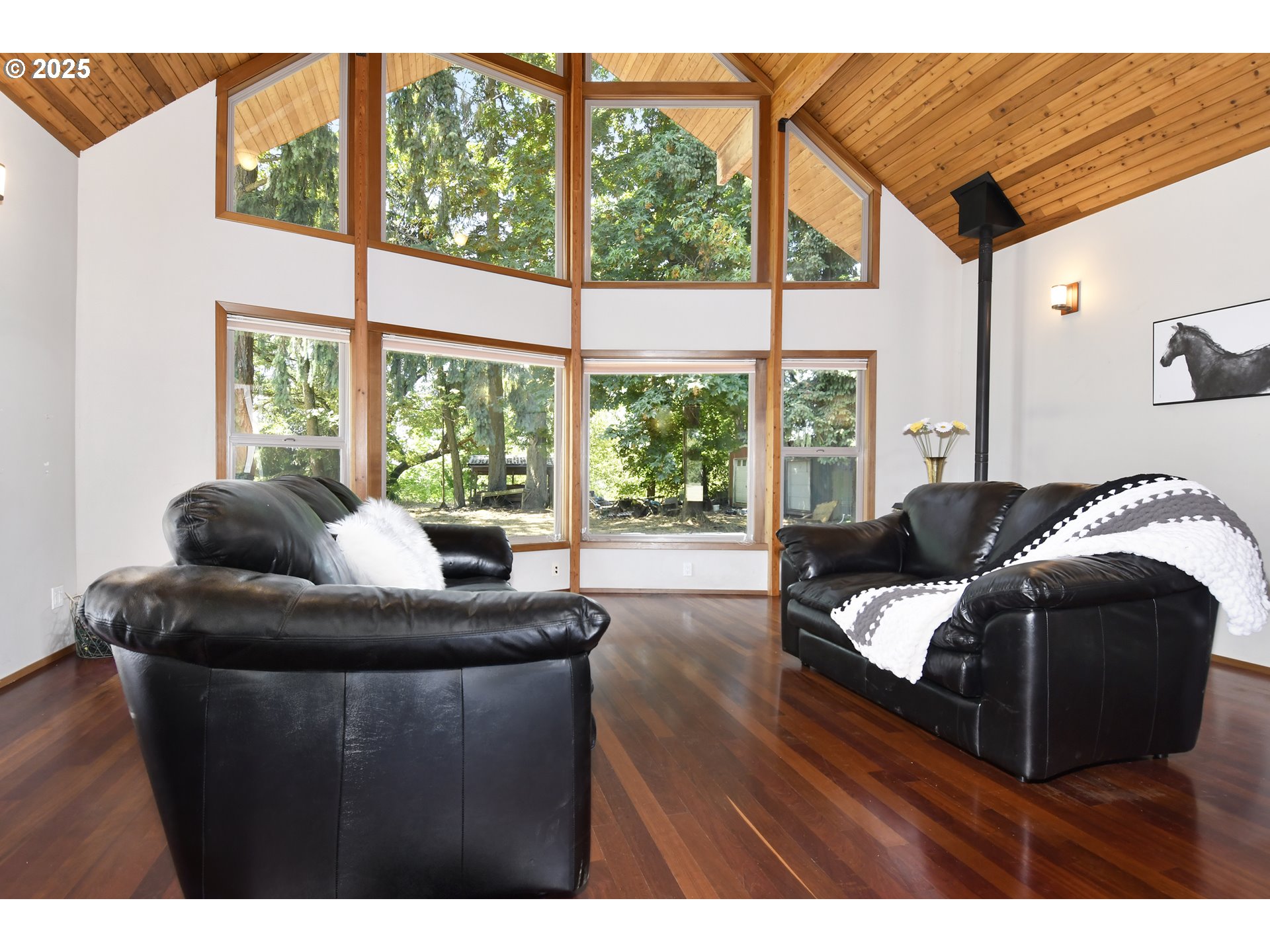 8325 Northeast Dog Ridge Road Newberg, OR 97132 - Photo 8 of 41 a living room with a large window
