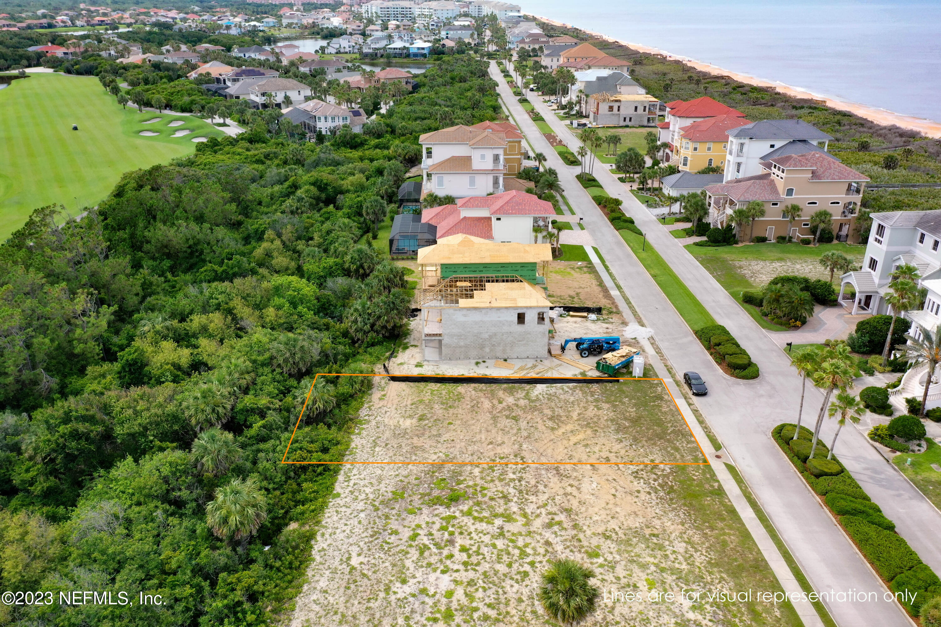 11 Ocean Ridge Boulevard Palm Coast, FL 32137 - Photo 13 of 41 an aerial view of residential houses with outdoor space and trees