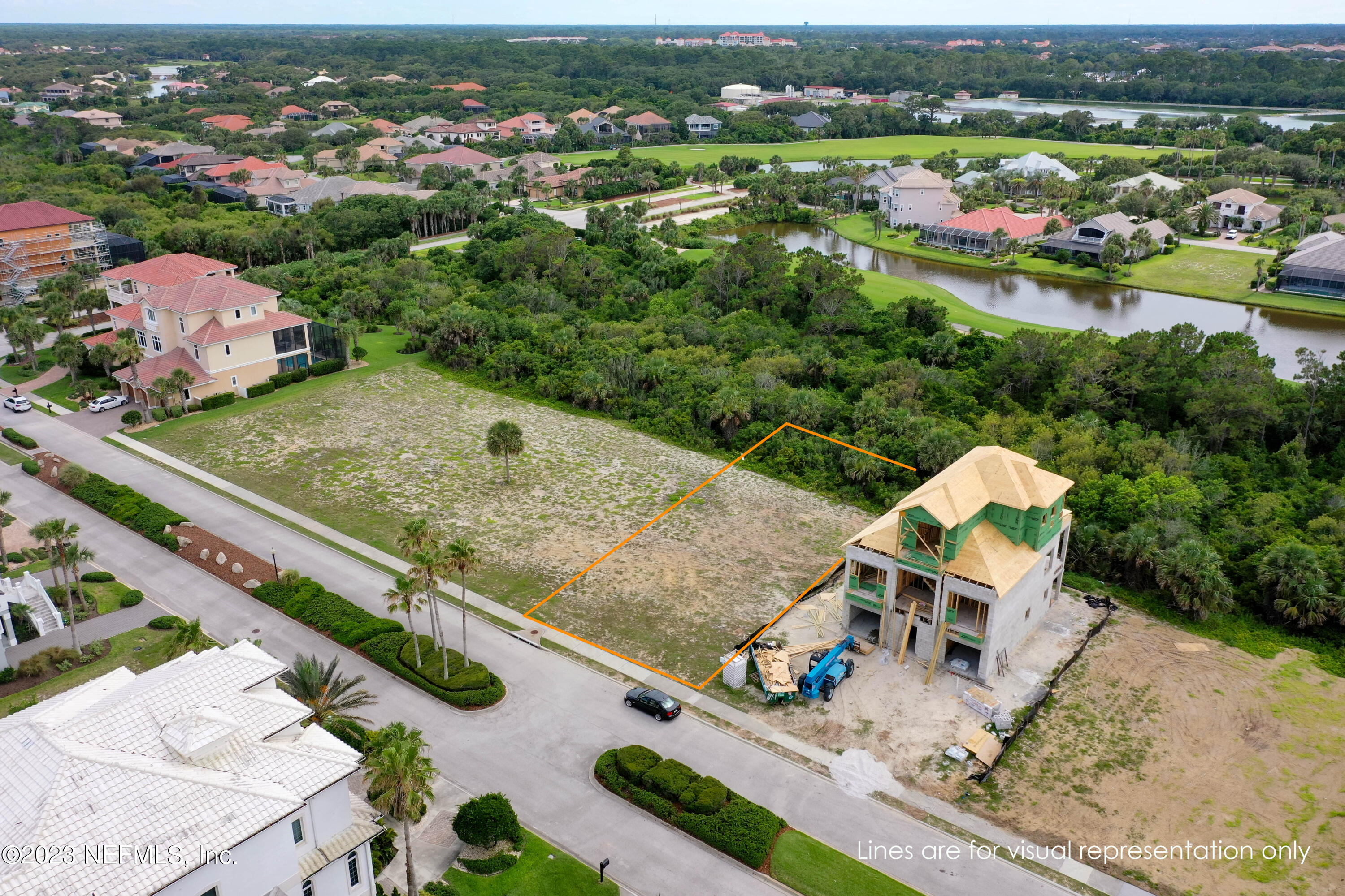 11 Ocean Ridge Boulevard Palm Coast, FL 32137 - Photo 17 of 41 a view of a water with a terrace