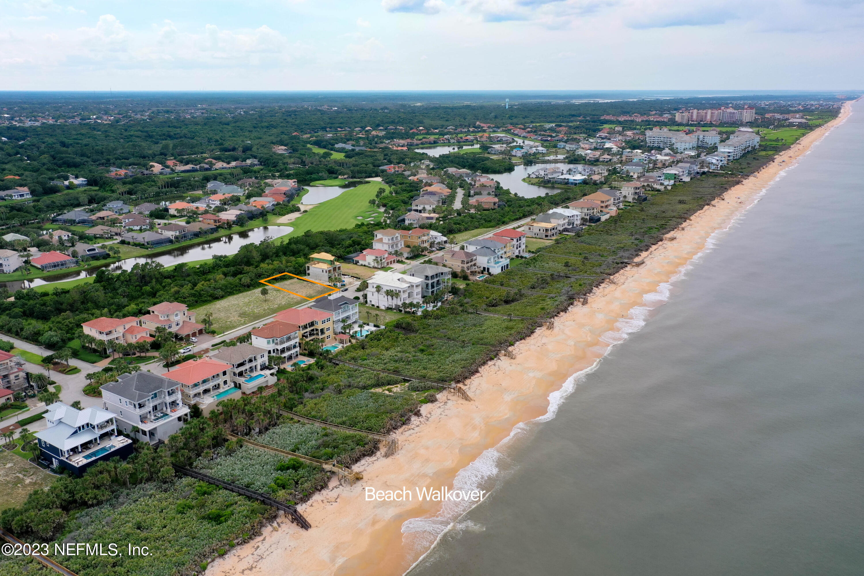 11 Ocean Ridge Boulevard Palm Coast, FL 32137 - Photo 8 of 41 an aerial view of a city with lots of residential buildings