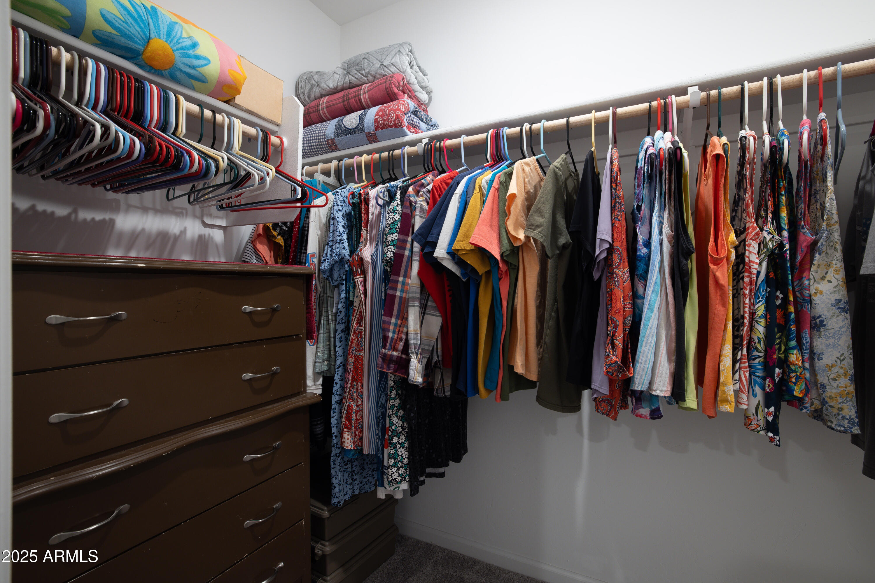 1256 South Lenora Loop Benson, AZ 85602 - Photo 23 of 34 a view of walk in closet with clothes