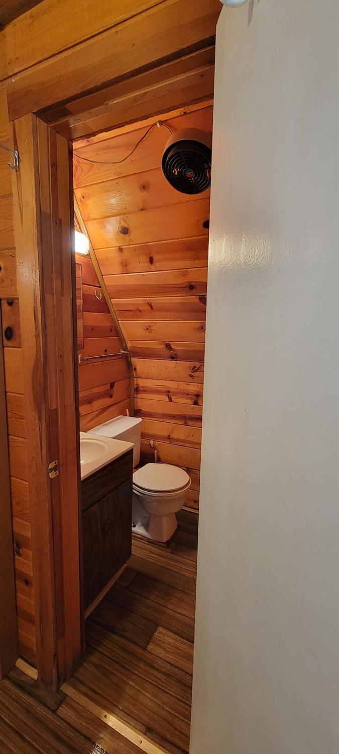 2450 White Rock Road Platina, CA 96076 - Photo 12 of 25 a bathroom with a toilet and a shower