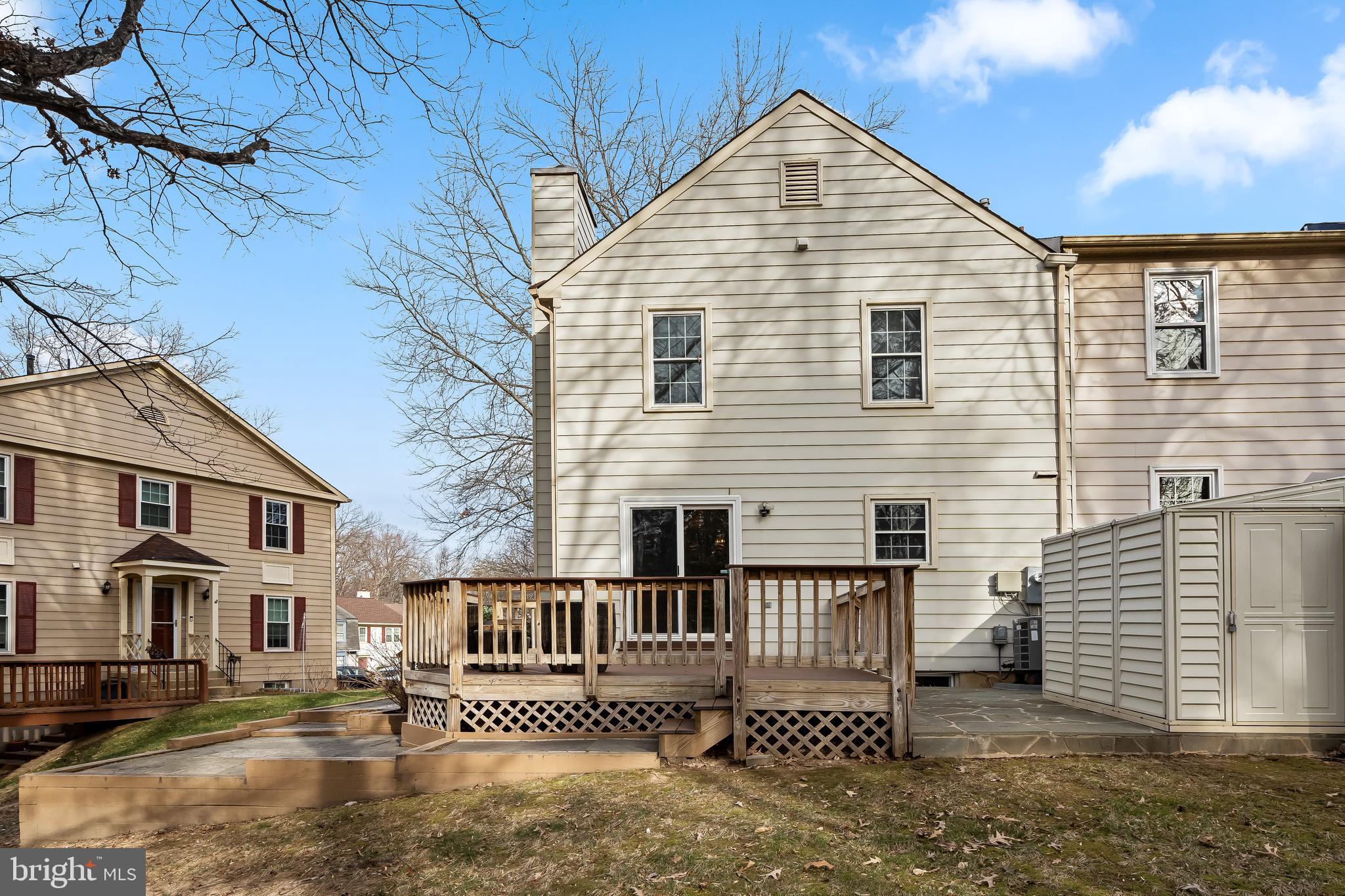 7433 Spring Tree Drive Springfield, VA 22153 - Photo 58 of 63 Large Backyard