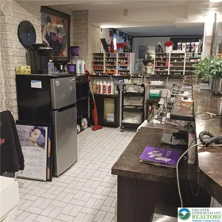 a room with lots of bottles of alcohol