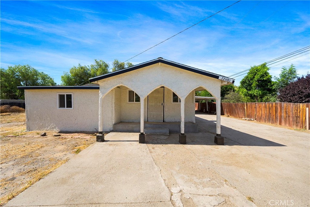 22480 Aloha Road Perris, CA 92570 - Photo 1 of 1 a view of backyard of house