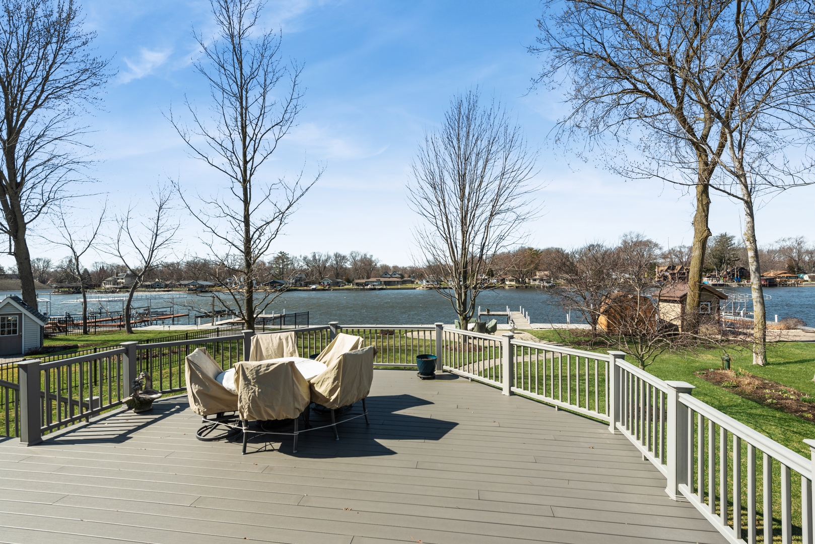 307 North Emerald Drive McHenry, IL 60051 - Photo 17 of 34 an outdoor view with a lake view