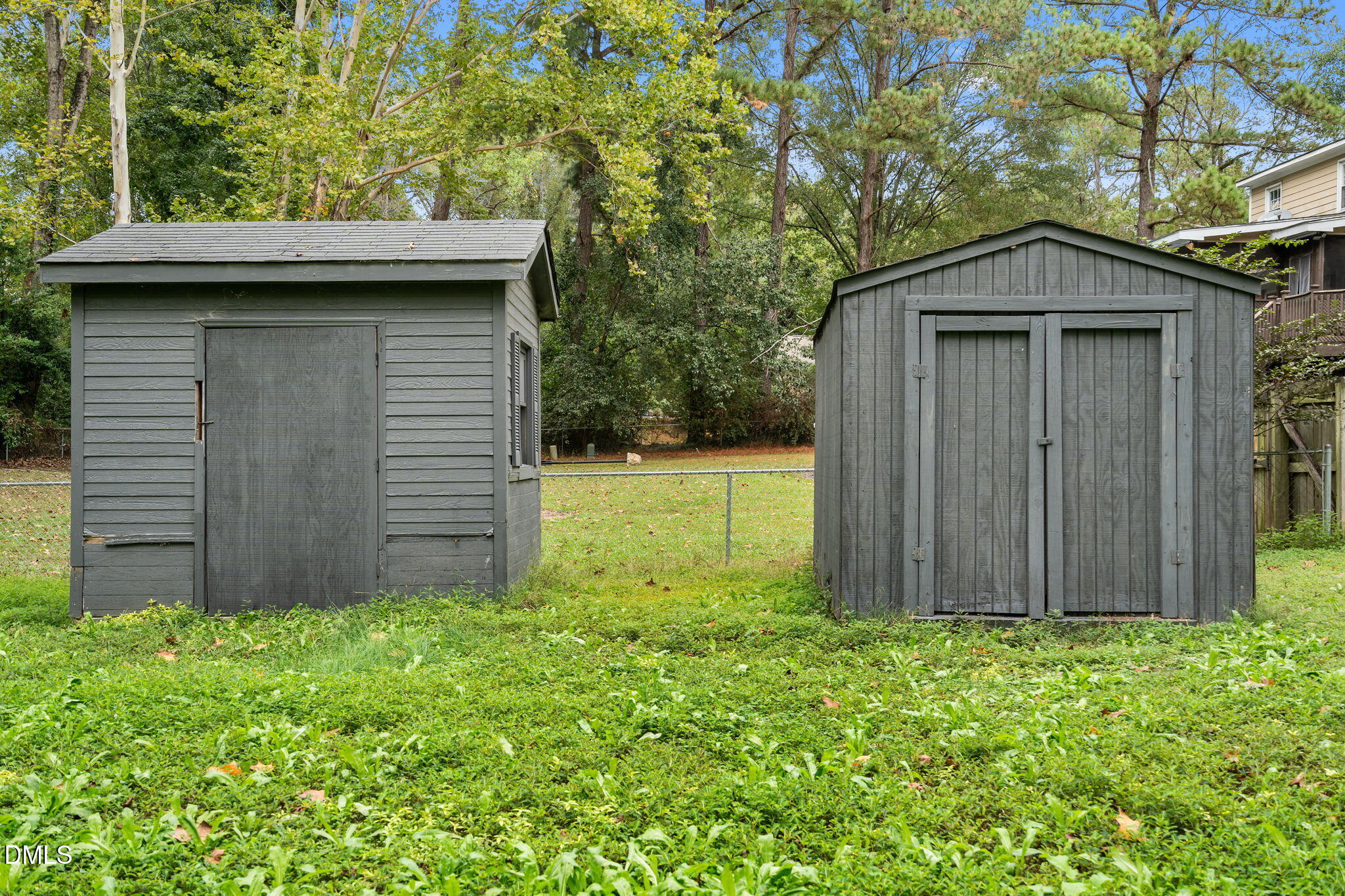 804 West Scotsdale Road Laurinburg, NC 28352 - Photo 38 of 46 a view of a backyard of the house