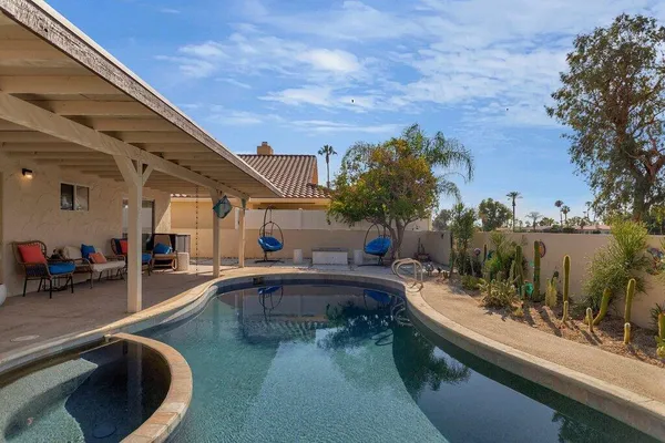 a outdoor view with a lake view