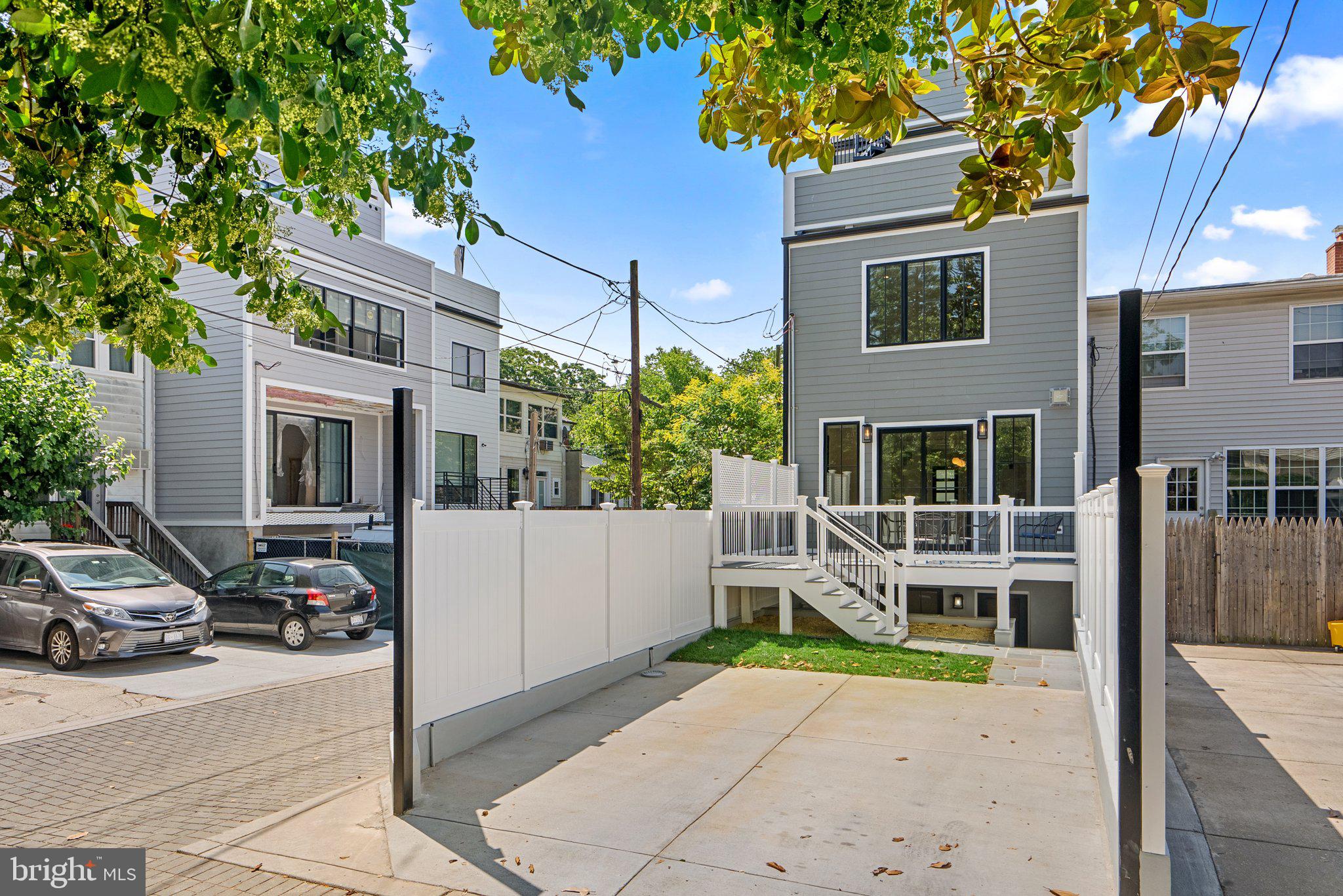 3713 R Street Northwest Washington, DC 20007 - Photo 48 of 48 Rear Parking