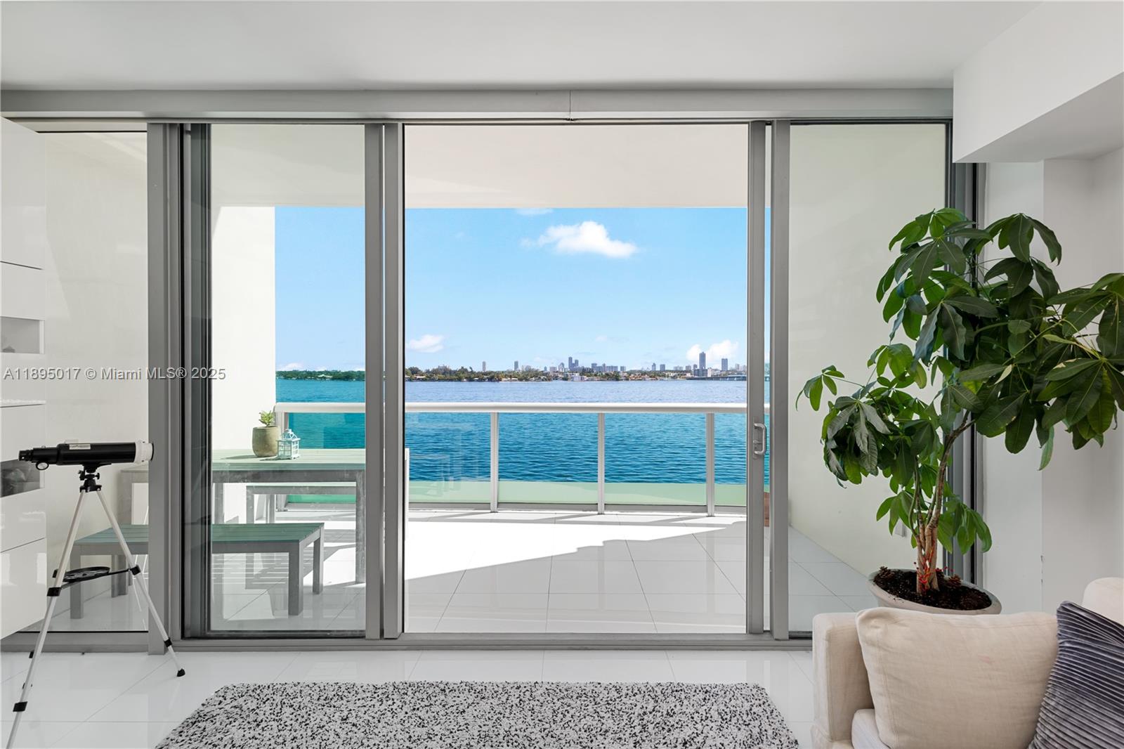 7935 East Drive, Unit 803 Miami Beach, FL 33141 - Photo 9 of 77 a view of potted plant in front of a room