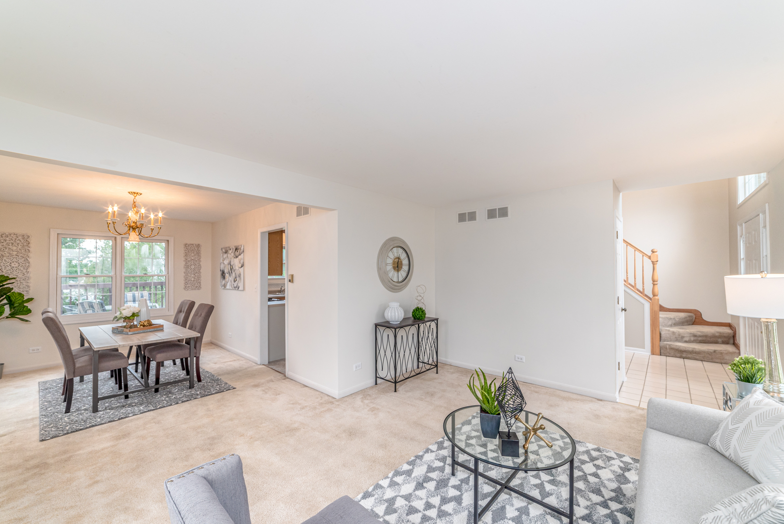 2809 Weld Road Elgin, IL 60124 - Photo 14 of 28 a living room with furniture and wooden floor