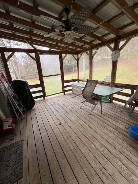 28760 Murphy Road Logan, OH 43138 - Photo 43 of 44 Interior of covered front deck w/ Winter panels installed