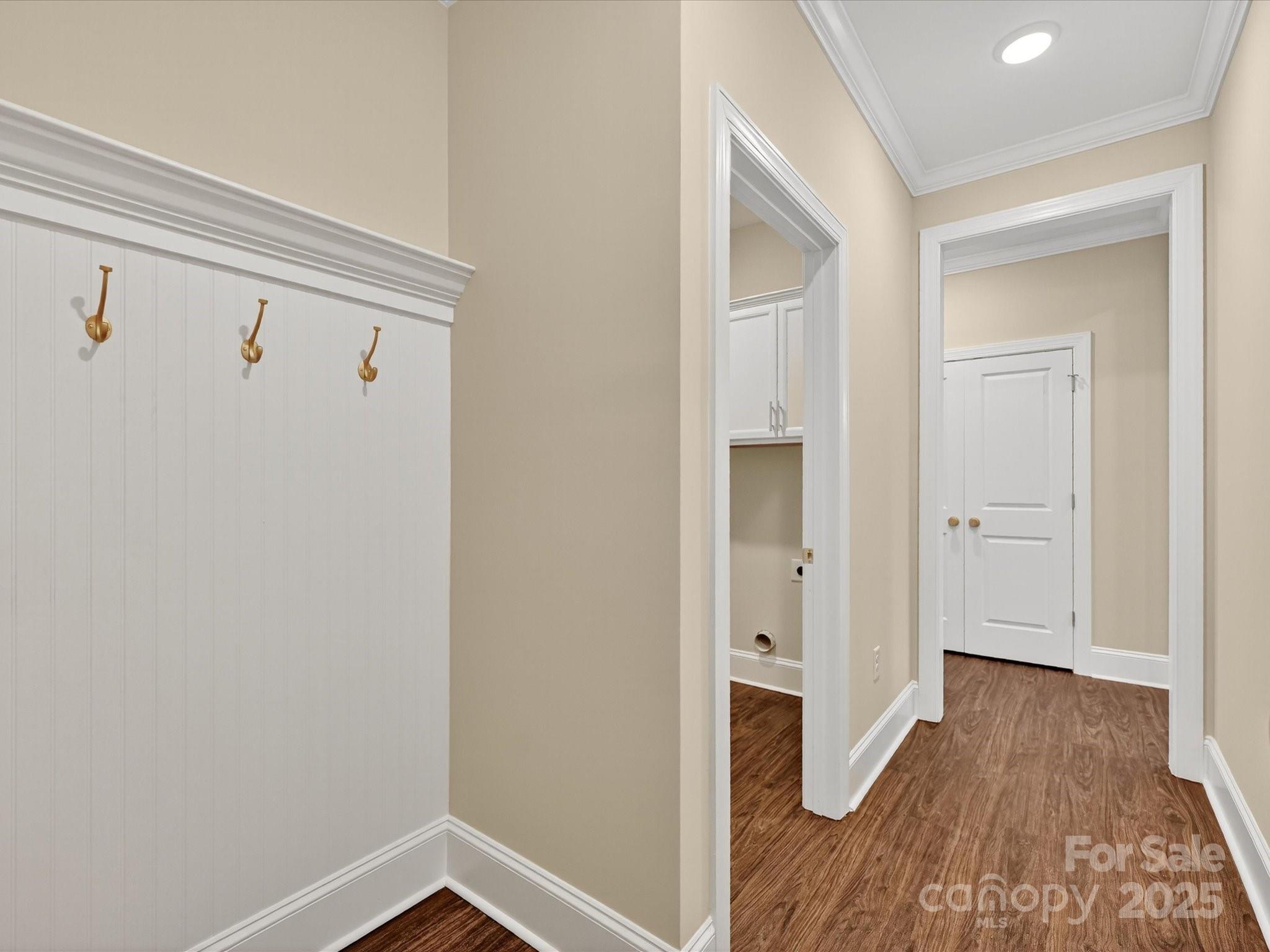 3030 Buffett Lane, Unit 49 Monroe, NC 28110 - Photo 21 of 27 a view of hallway with wooden floor