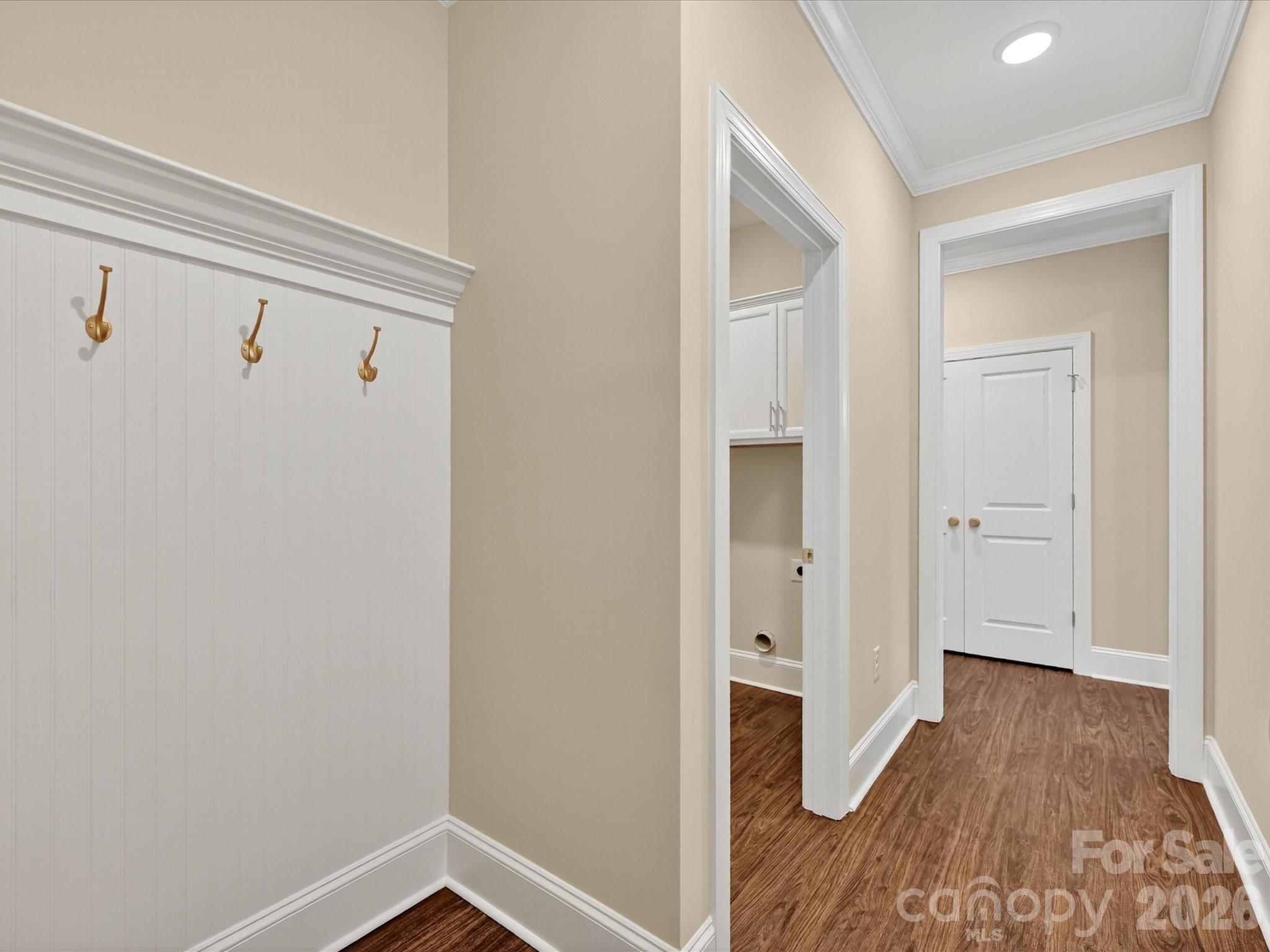 3030 Buffett Lane, Unit 49 Monroe, NC 28110 - Photo 24 of 31 a view of hallway with wooden floor