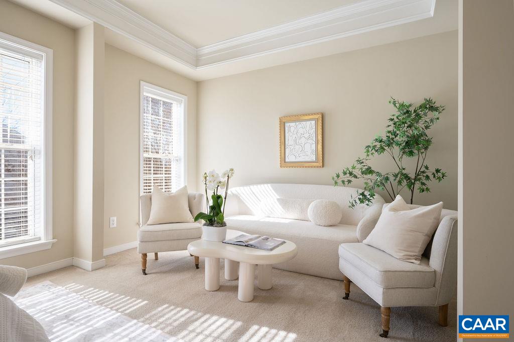 732 Russet Road Crozet, VA 22932 - Photo 27 of 48 a living room with furniture and a large window