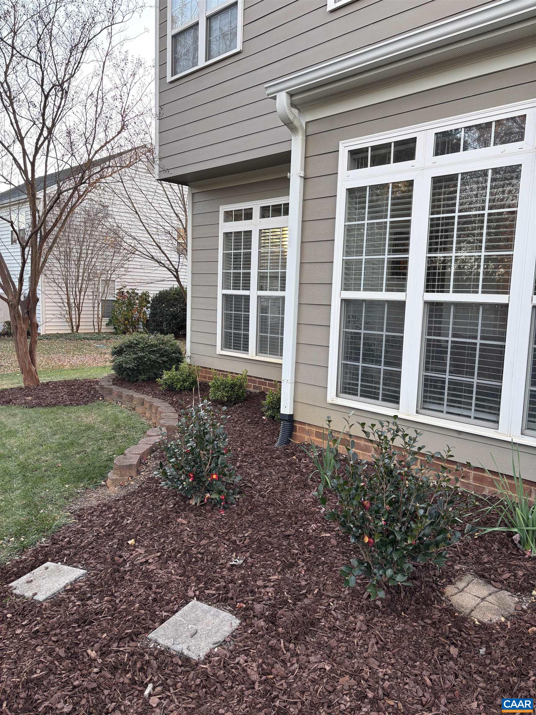 732 Russet Road Crozet, VA 22932 - Photo 36 of 48 a front view of a house with garden